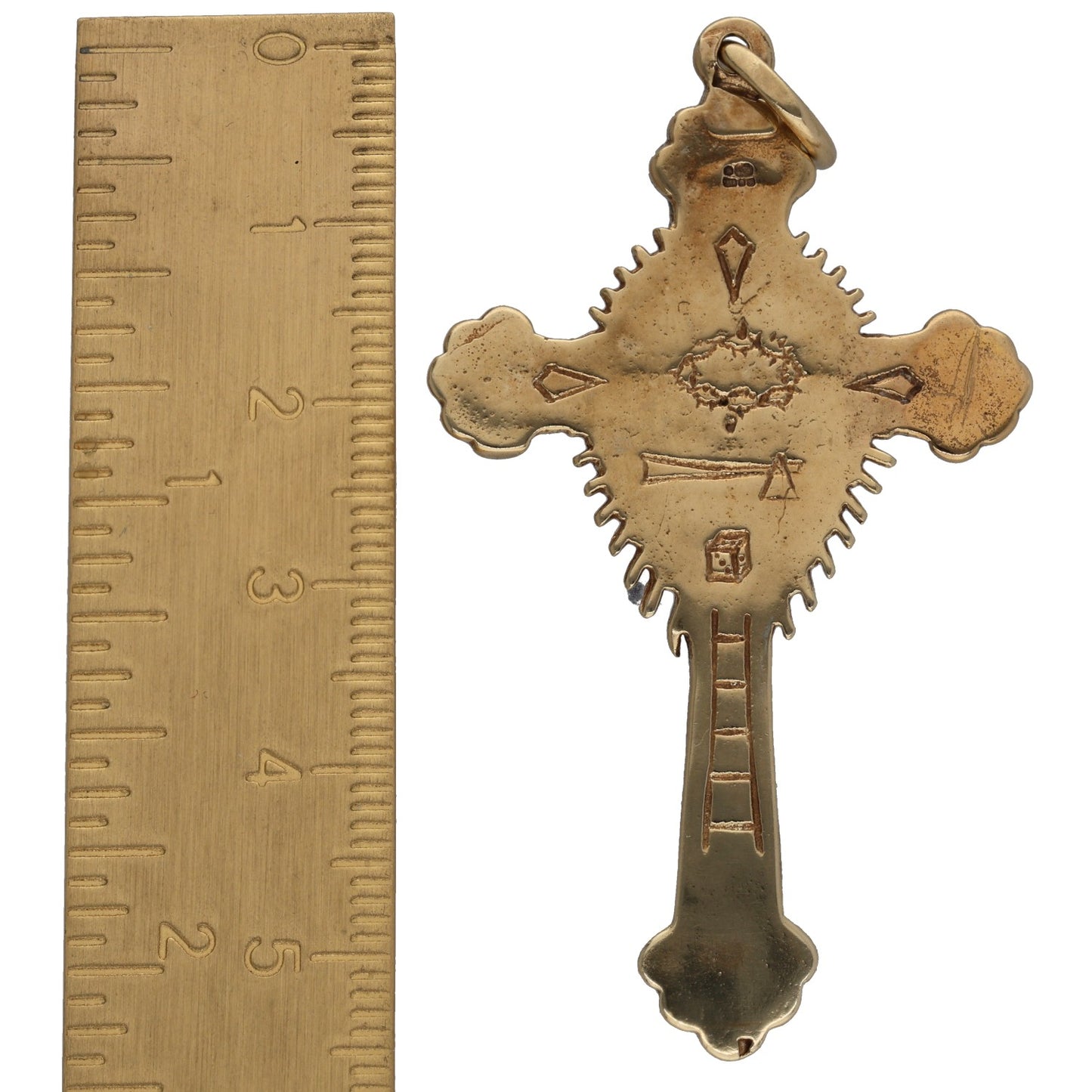 9ct Gold Crucifix Pendant