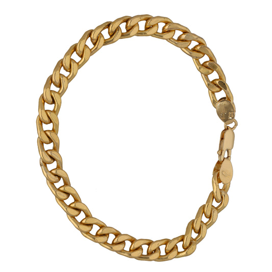 14ct Gold Curb Bracelet
