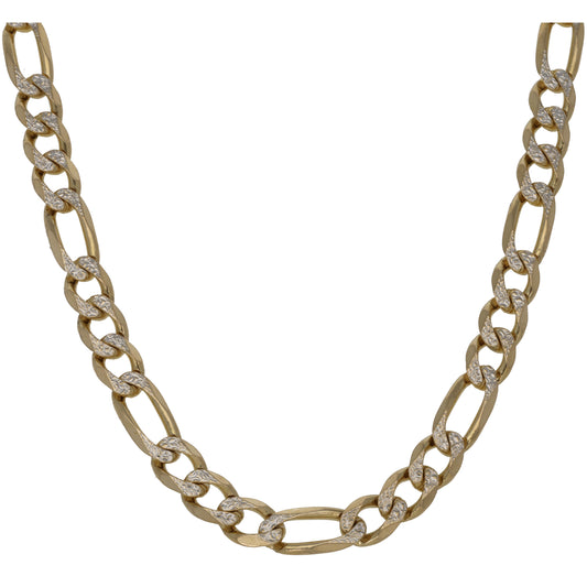 9ct Gold Figaro Chain 26"