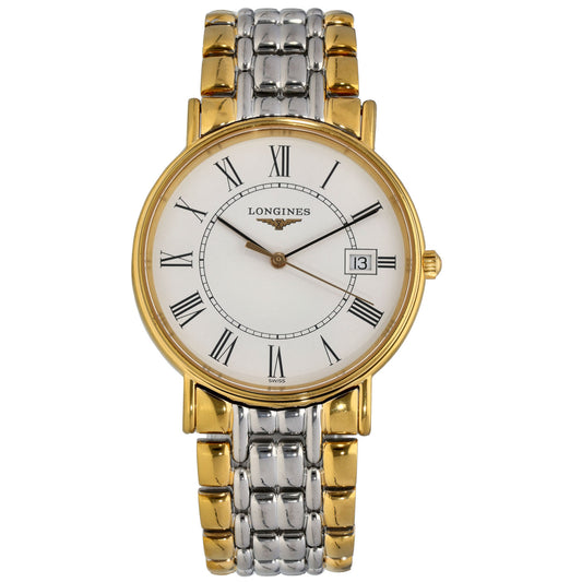 Longines Presence L4.720.2 33mm Bi-Colour Watch