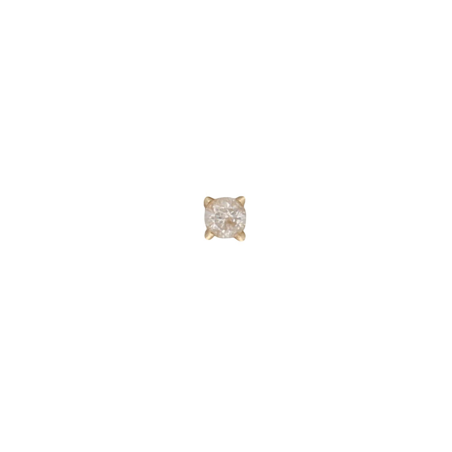 9ct Gold 0.02ct Diamond Nose Stud