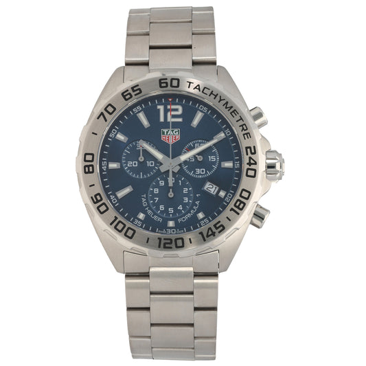 Tag Heuer Formula 1 CAZ101K 43mm Stainless Steel Watch