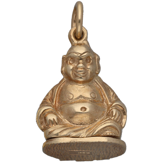 9ct Gold Buddha Pendant
