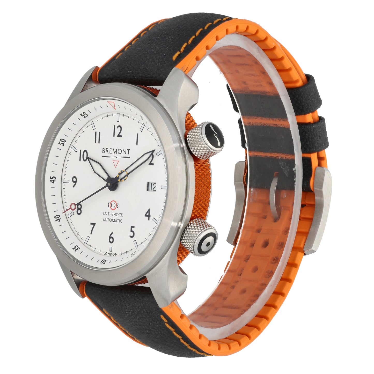 Bremont MB11 MB11-SS-WH-C-O-P-11R 42mm Stainless Steel Watch