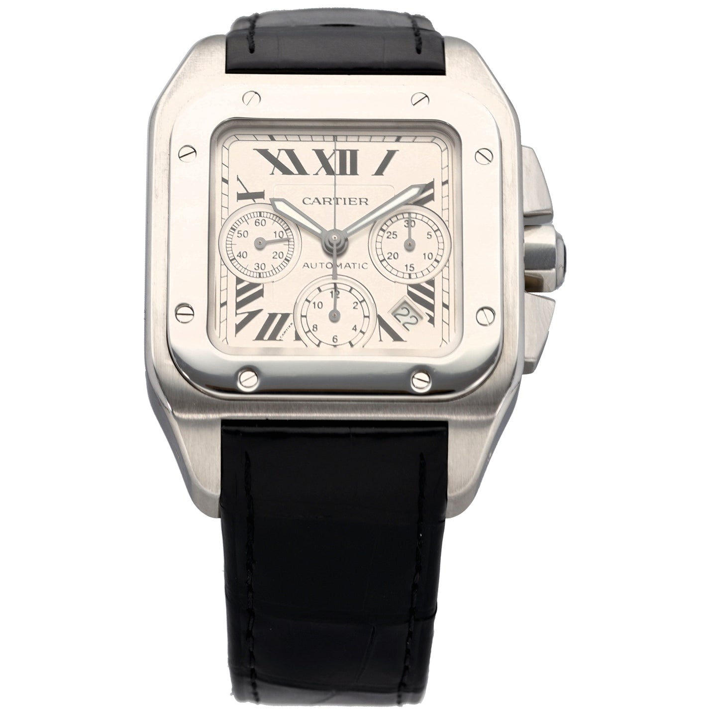 Cartier Santos 100 2740 41mm Stainless Steel Watch