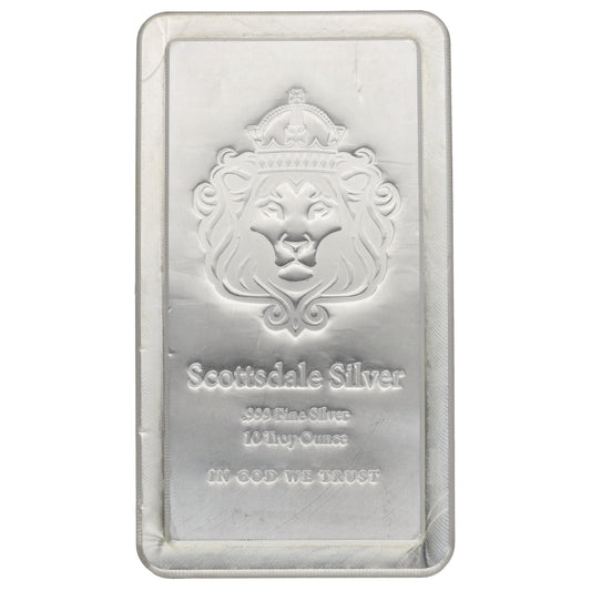 Fine Silver 10 OZ Bar
