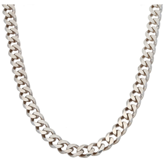 Sterling Silver Curb Chain 18"