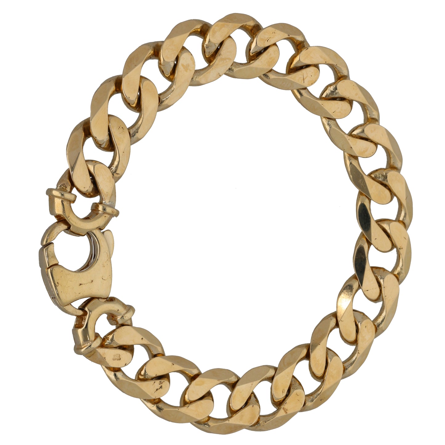 9ct Gold Curb Bracelet