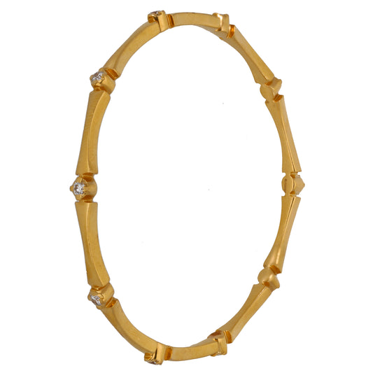 22ct Gold 0.57ct Diamond Alternative Bangle