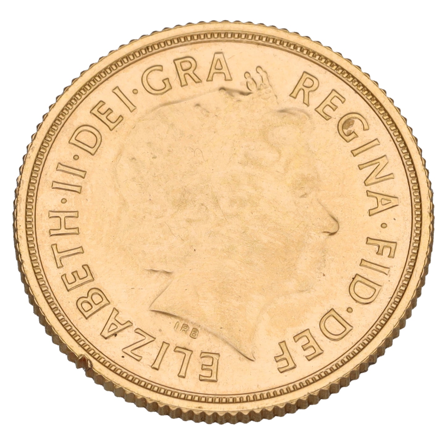 22ct Gold Queen Elizabeth II Full Sovereign Coin 2014