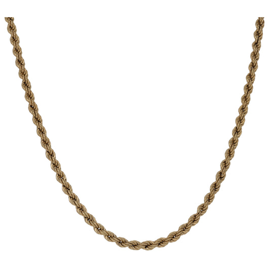 9ct Gold Rope Chain 16"