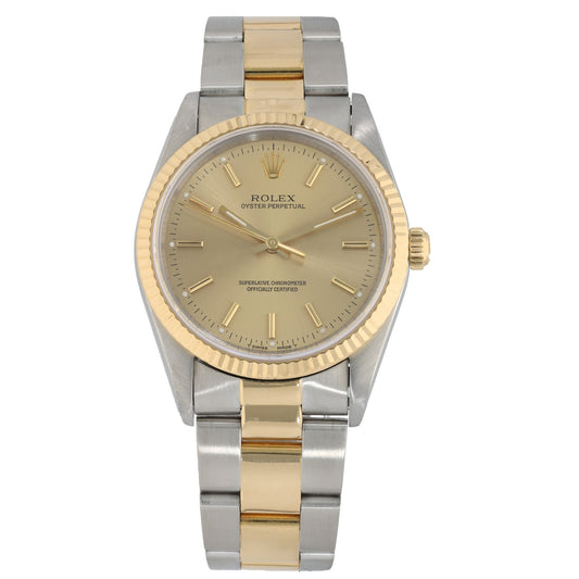 Rolex Oyster Perpetual 14233 34mm Bi-Colour Watch