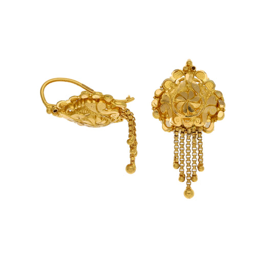 22ct Gold Drop Earrings