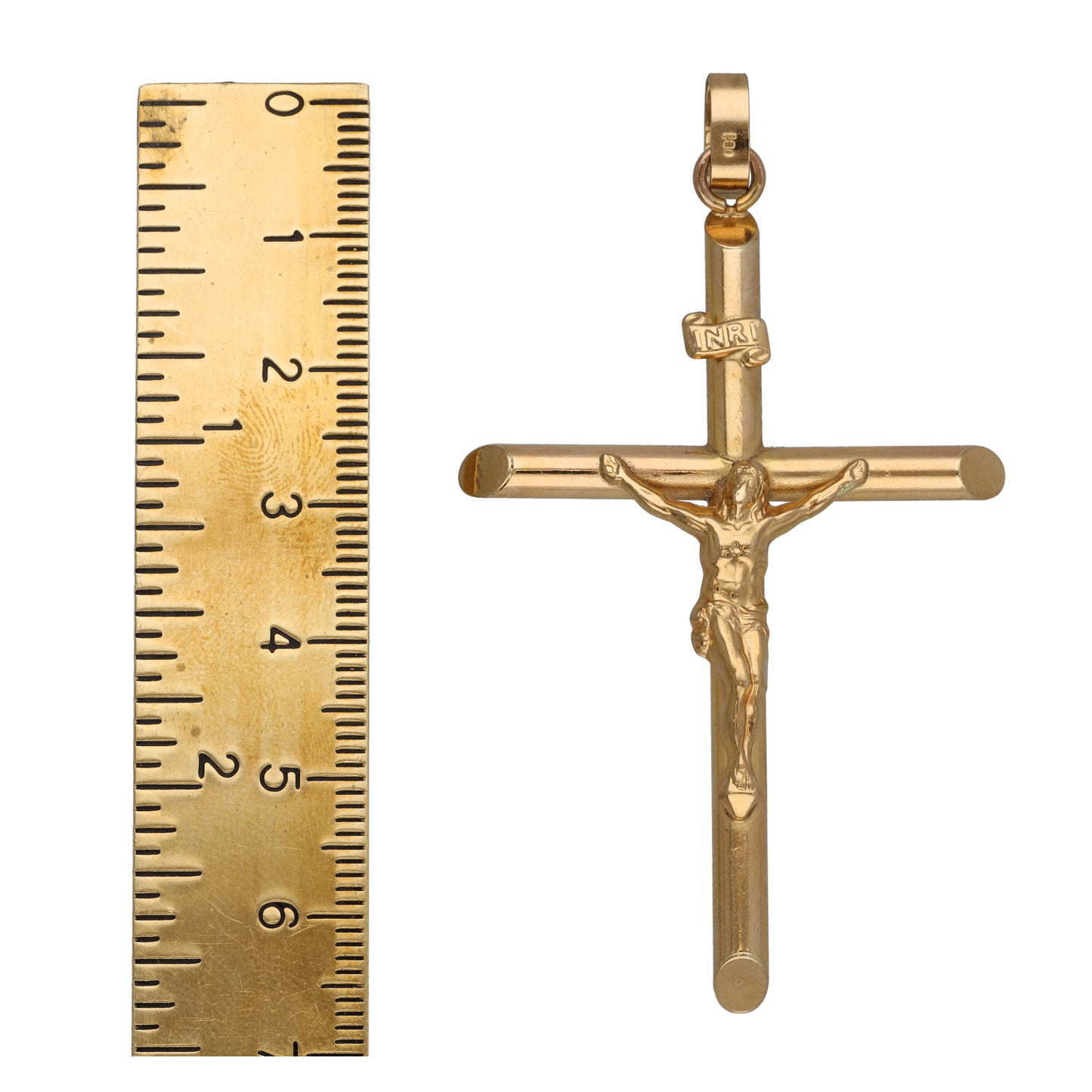 9ct Gold Crucifix Pendant