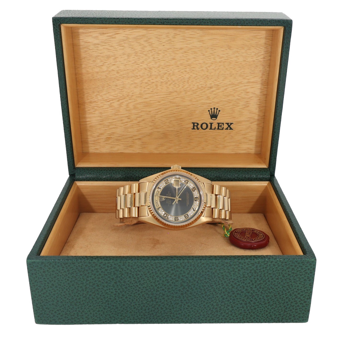 Rolex Day-Date 18038 36mm Gold Watch