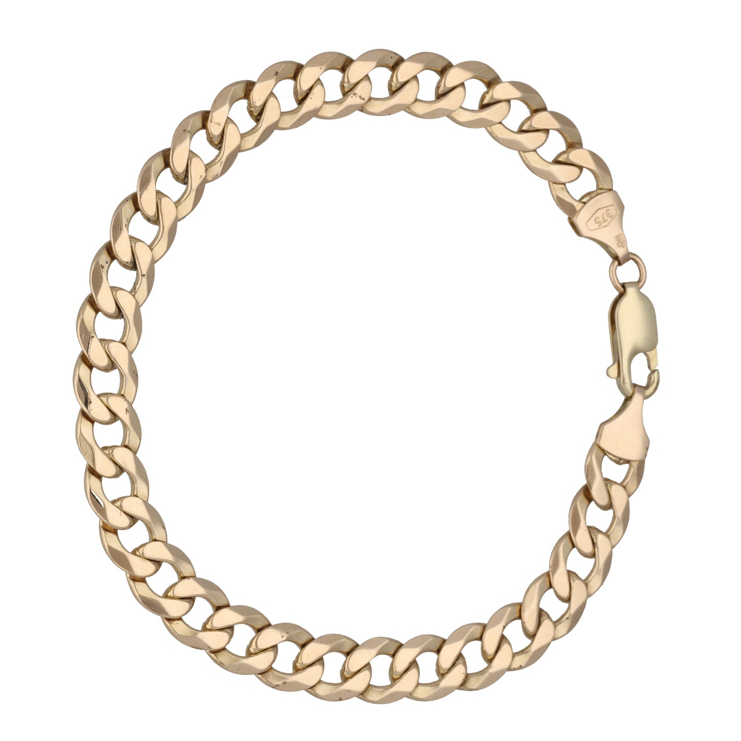 9ct Gold Curb Bracelet