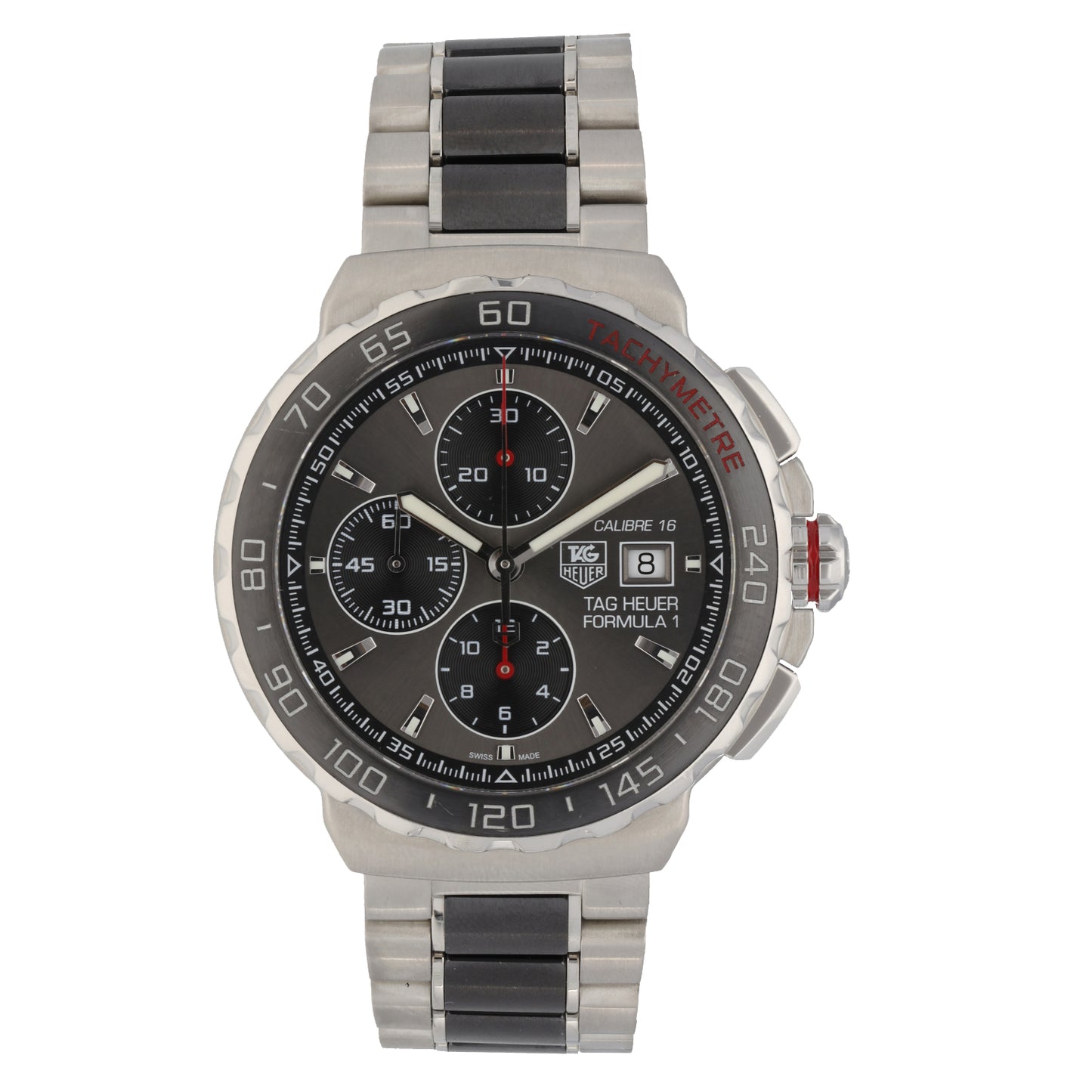 Tag Heuer Formula 1 CAU2011 44mm Stainless Steel Watch