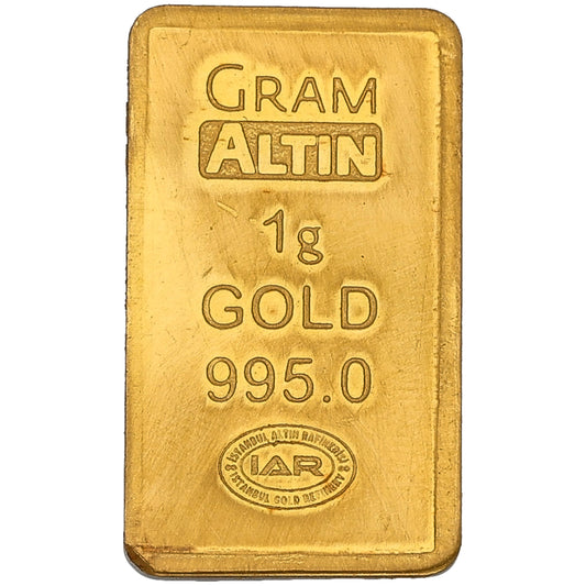 22ct 1g Gold Bar
