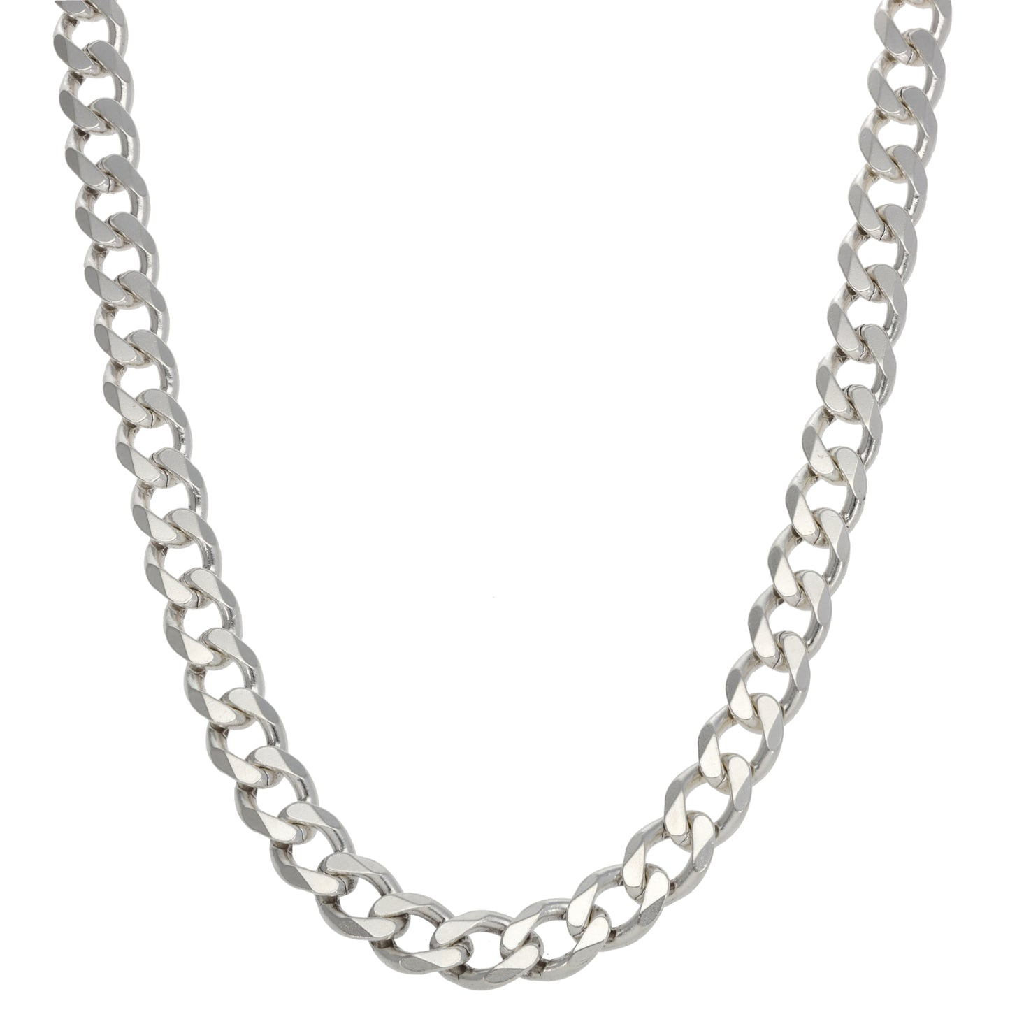 Sterling Silver Curb Chain 22"