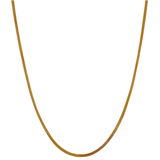 22ct Gold Snake Chain 22"