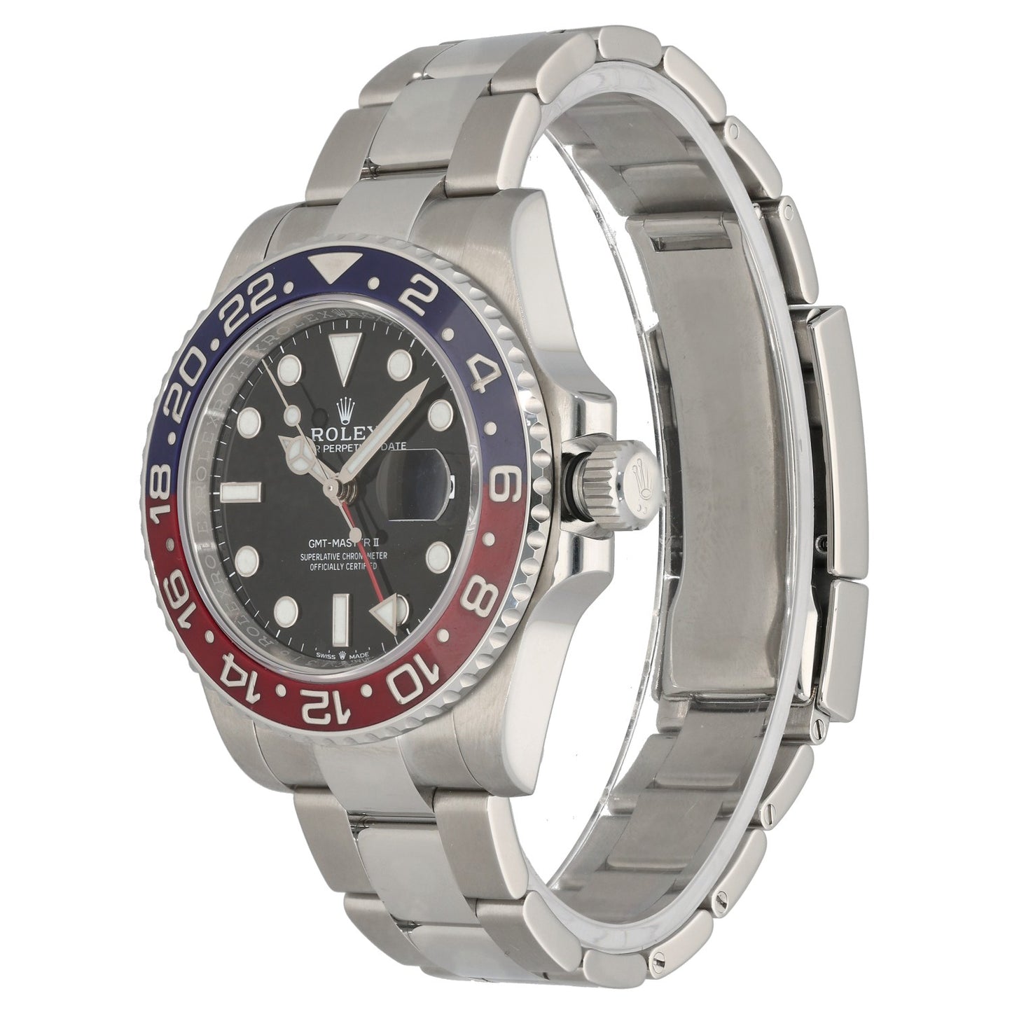 Rolex GMT Master II 126710BLRO 40mm Stainless Steel Watch