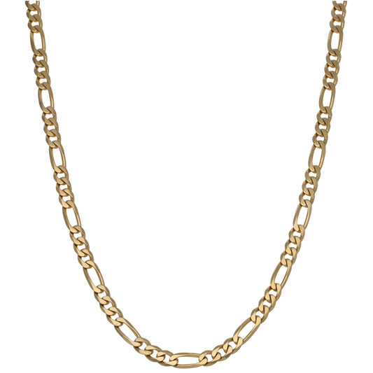 9ct Gold Figaro Chain 26"