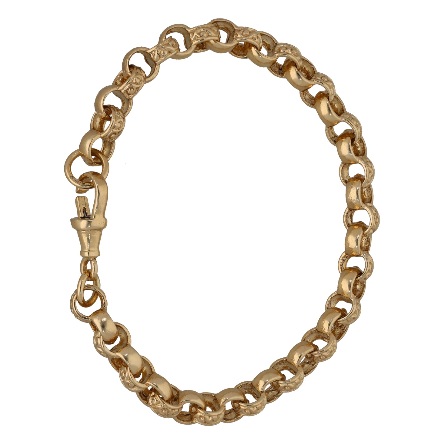 9ct Gold Belcher Bracelet