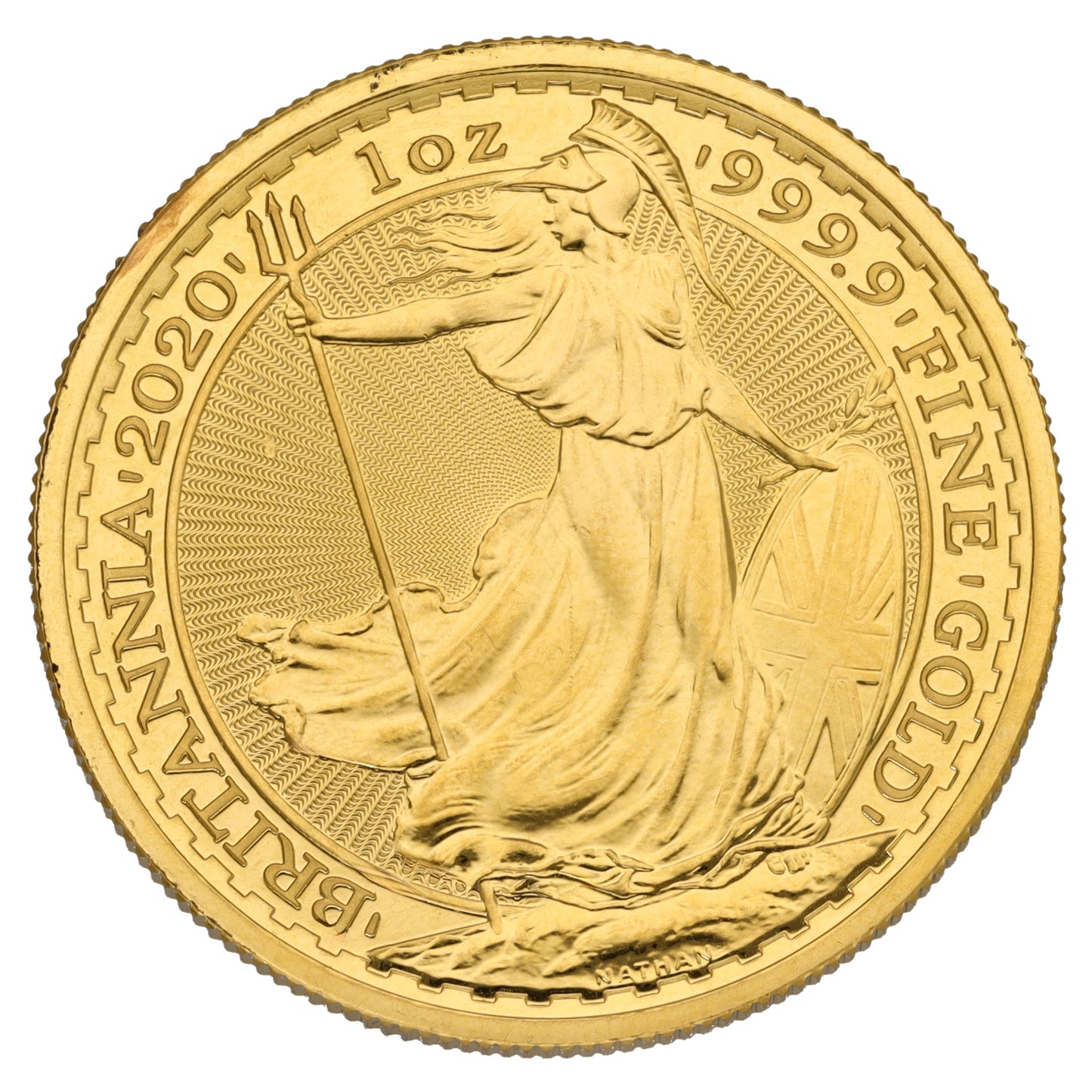 24ct Gold Queen Elizabeth II 1 OZ Britannia Coin 2020