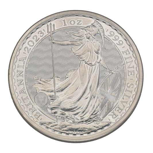 Fine Silver King Charles III 1 OZ Britannia Coin 2023