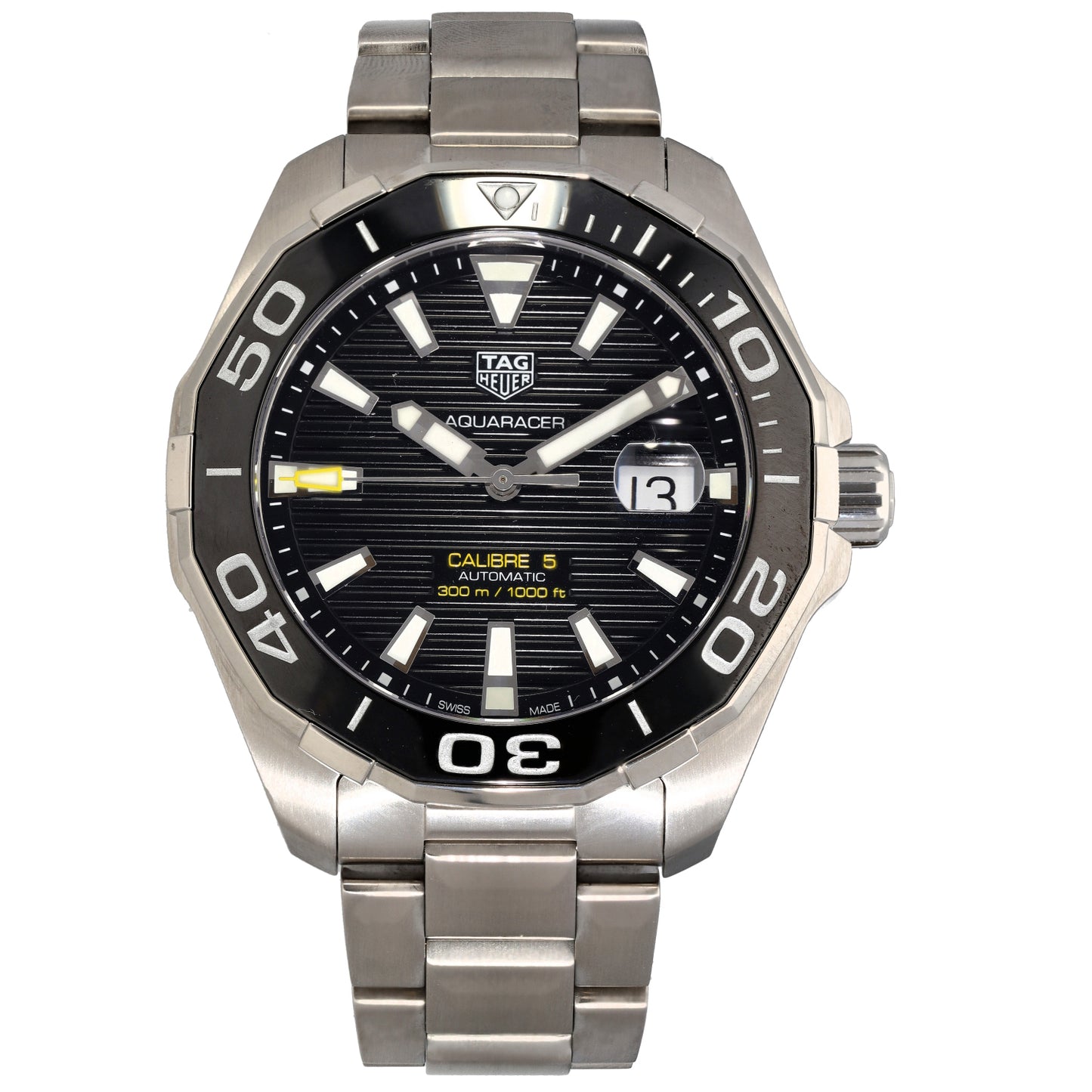 Tag Heuer Aquaracer WAY201A 43mm Stainless Steel Watch