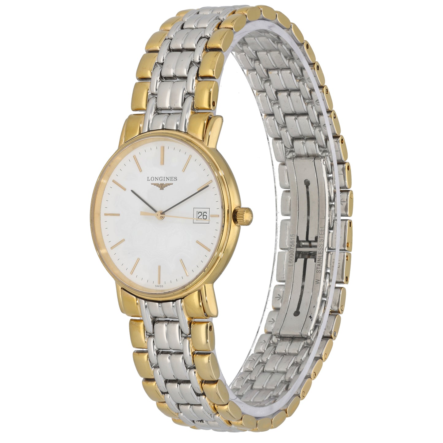 Longines Presence L4.720.2 33mm Gold Plated Watch