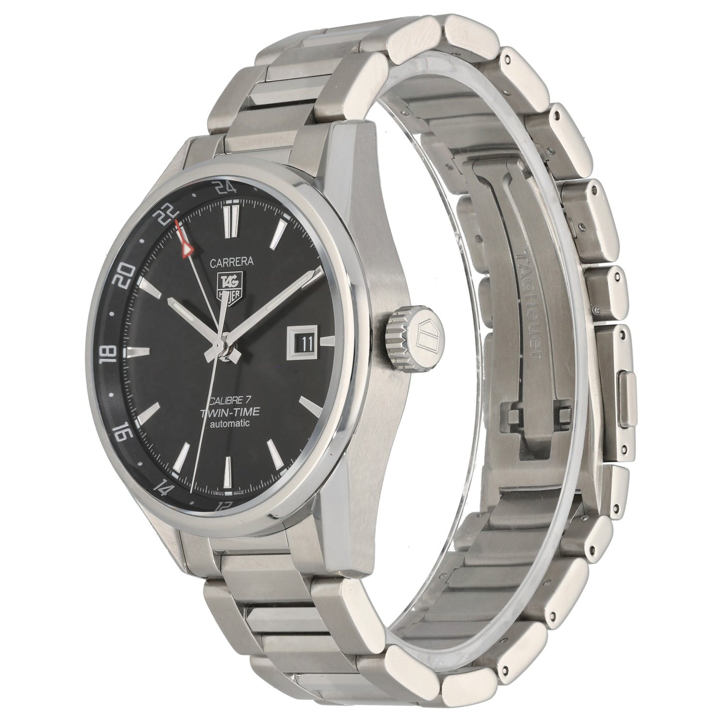 Tag Heuer Carrera WAR2010 41mm Stainless Steel Watch