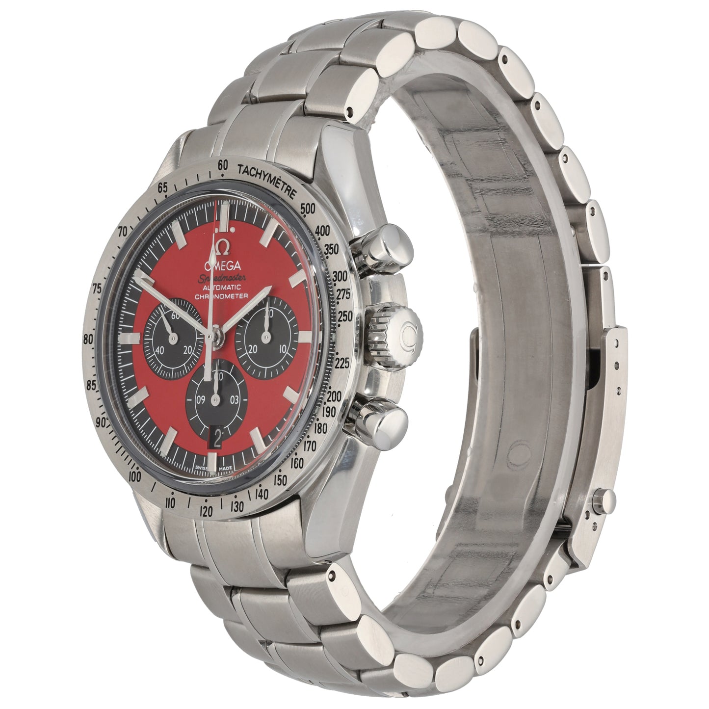 Omega Speedmaster Michael Schumacher 3506.61.00 42mm Stainless Steel Watch