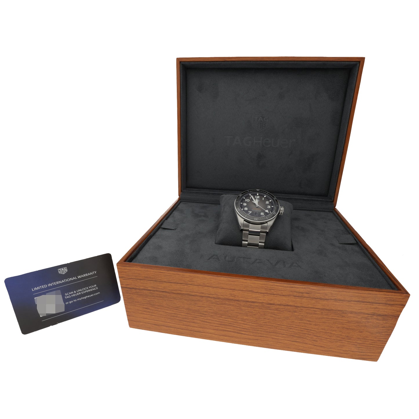 Tag Heuer Classic Autavia WBE5114 42mm Stainless Steel Watch