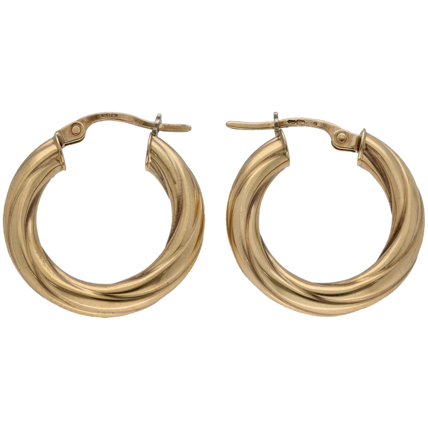9ct Gold Hoop Earrings