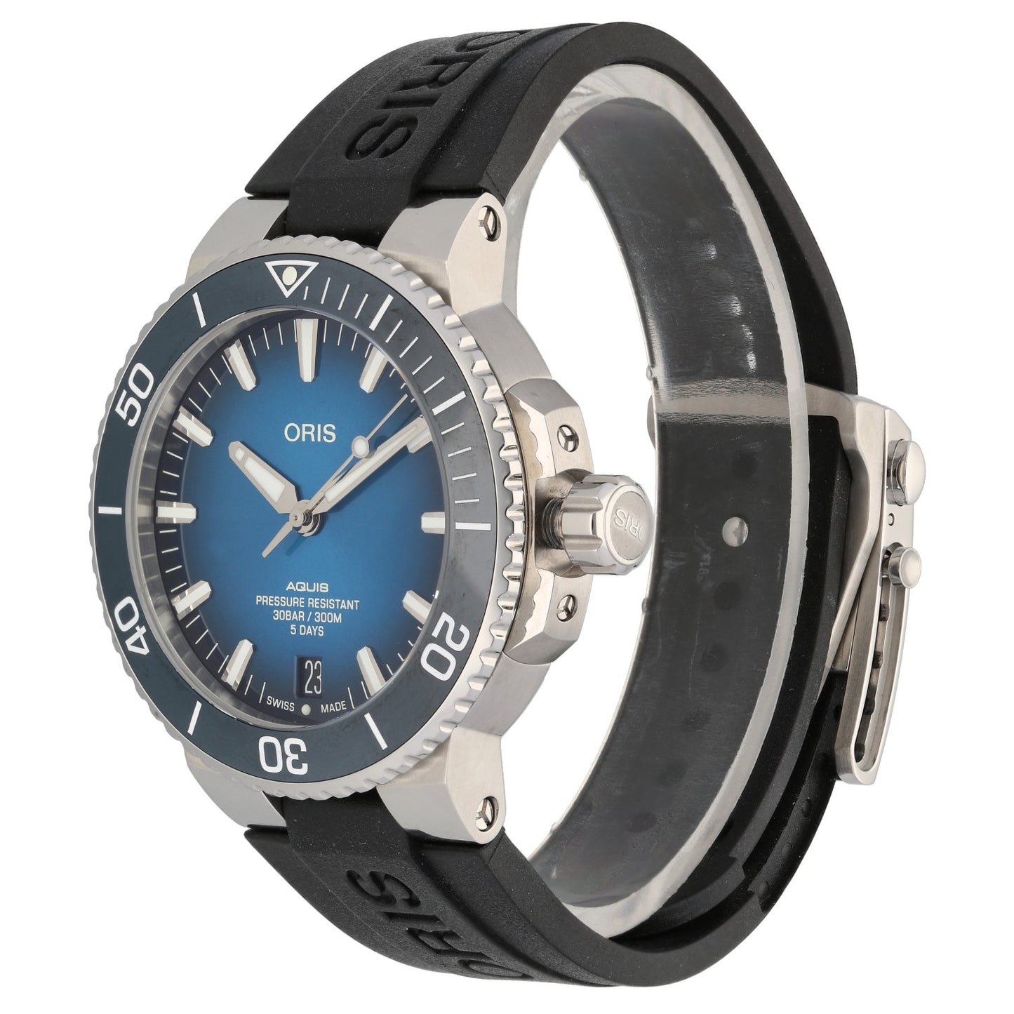 Oris Aquis 7763 43.5mm Stainless Steel Watch