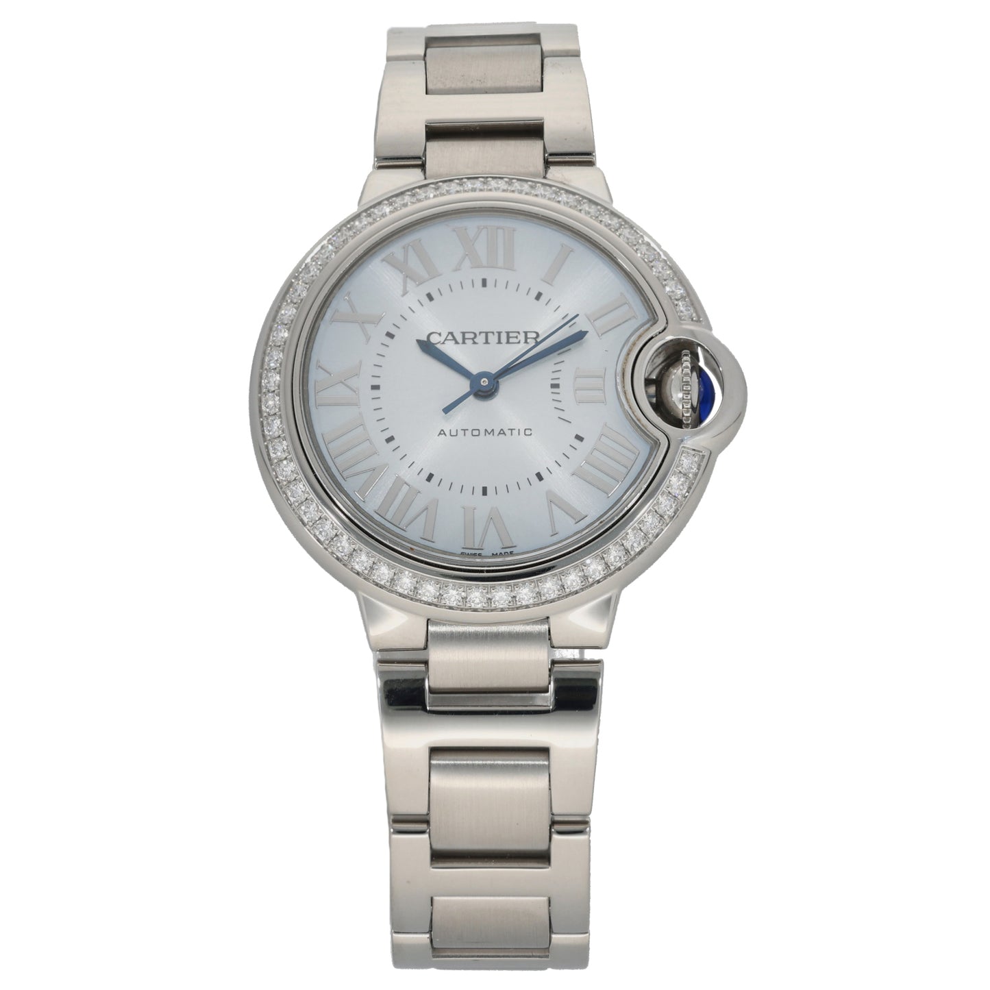Cartier Ballon Bleu W4BB0028 33mm Stainless Steel Watch
