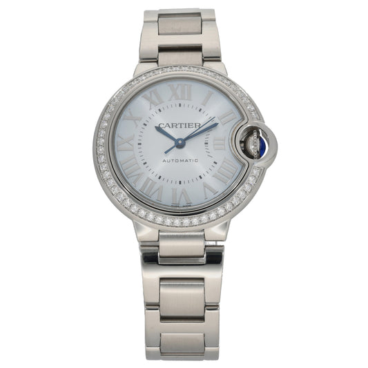 Cartier Ballon Bleu W4BB0028 33mm Stainless Steel Watch