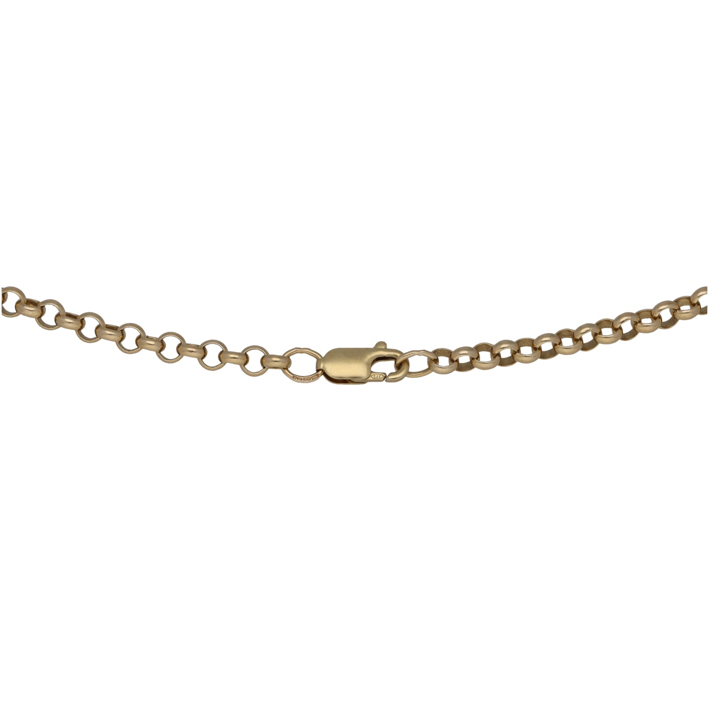 9ct Gold Belcher Chain 20"