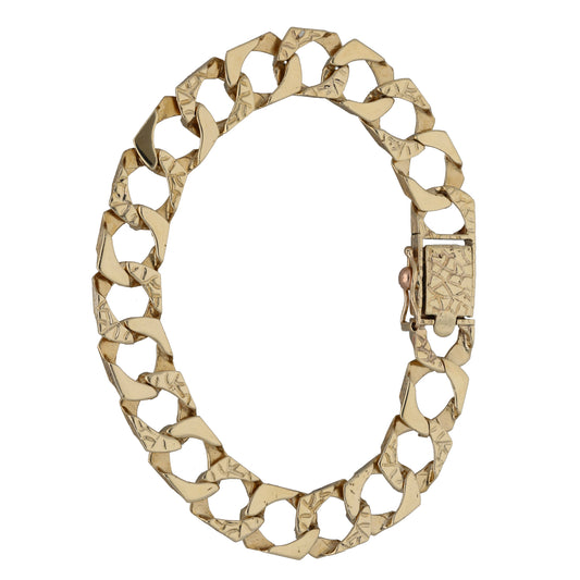 9ct Gold Curb Bracelet