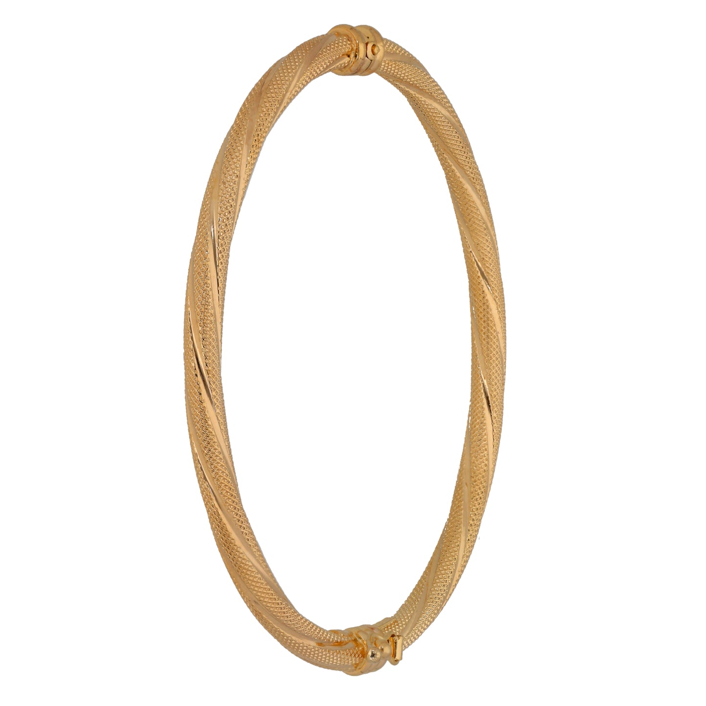 9ct Gold Hinged/Clasp Bangle