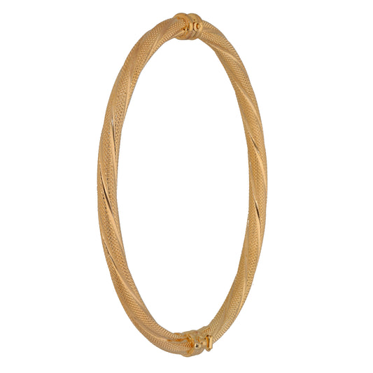 9ct Gold Hinged/Clasp Bangle