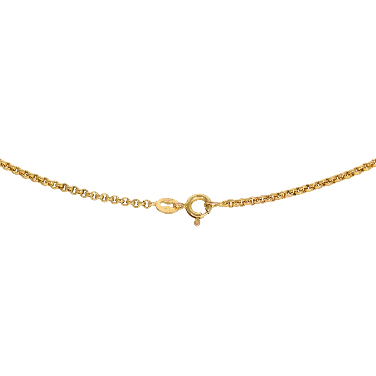 9ct Gold Belcher Chain 18"