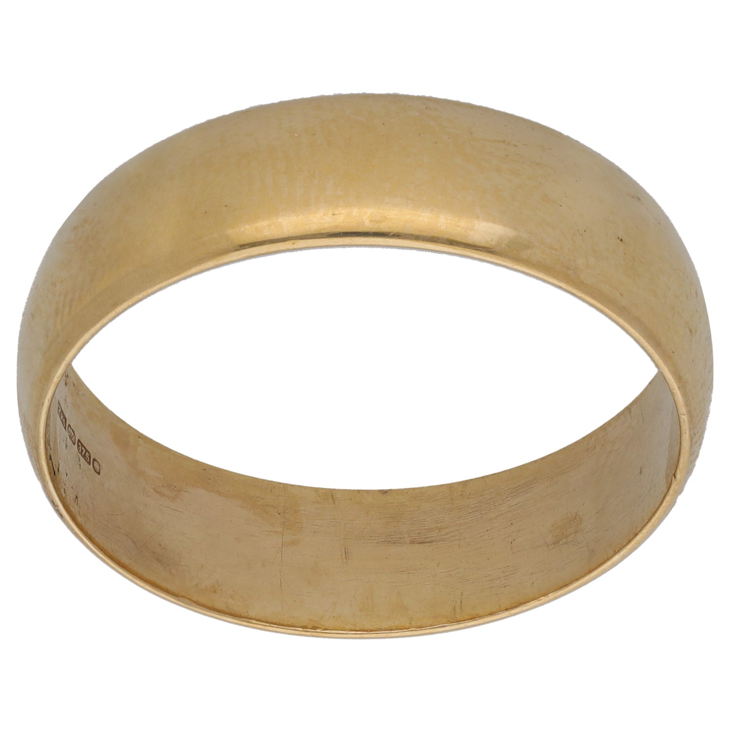 9ct Gold Plain Wedding Ring Size Z