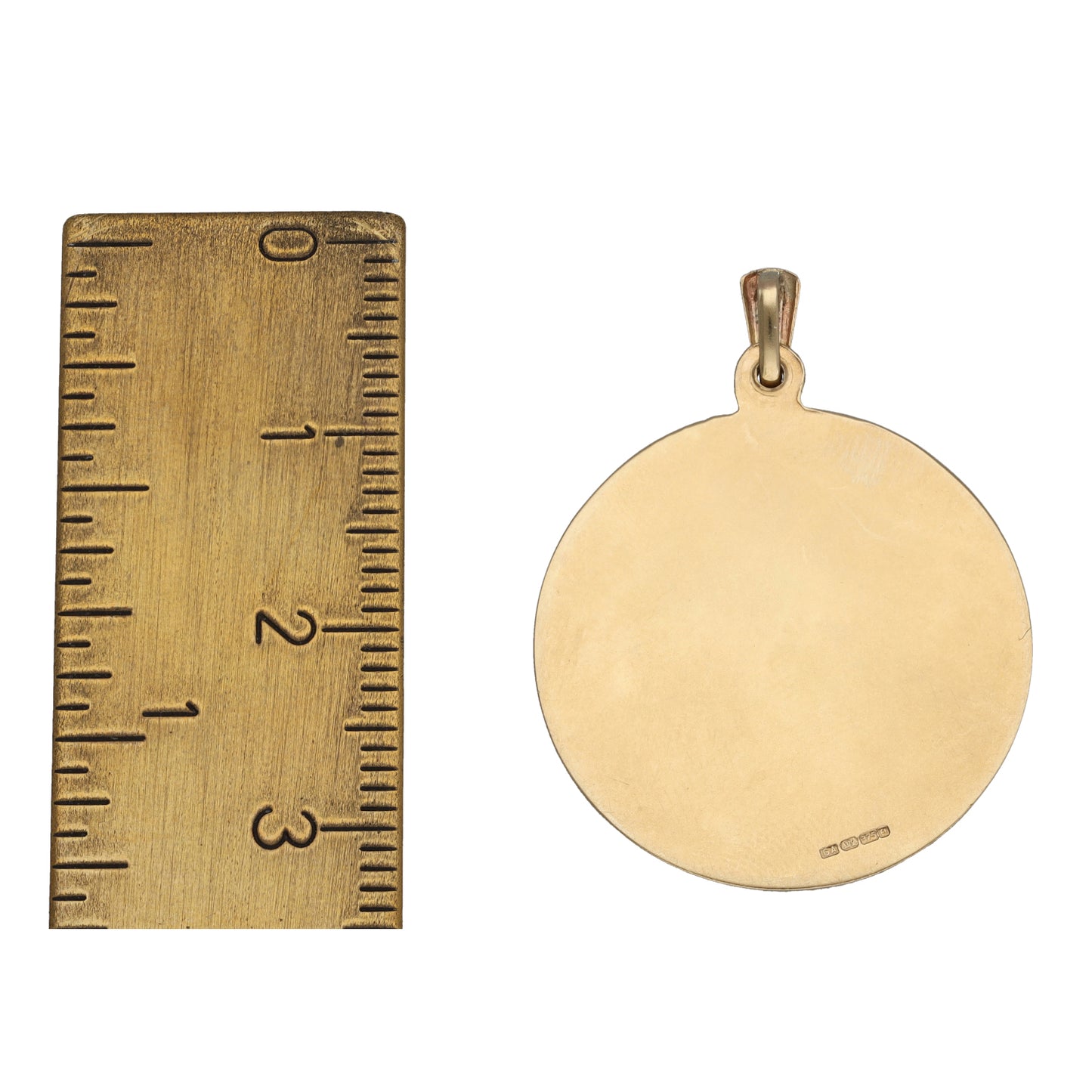 9ct Gold St Christopher Pendant