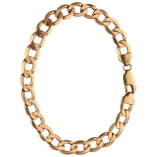 9ct Gold Curb Bracelet