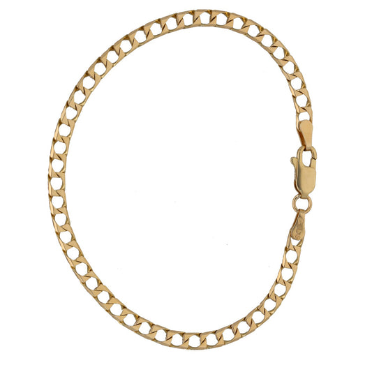 9ct Gold Curb Bracelet