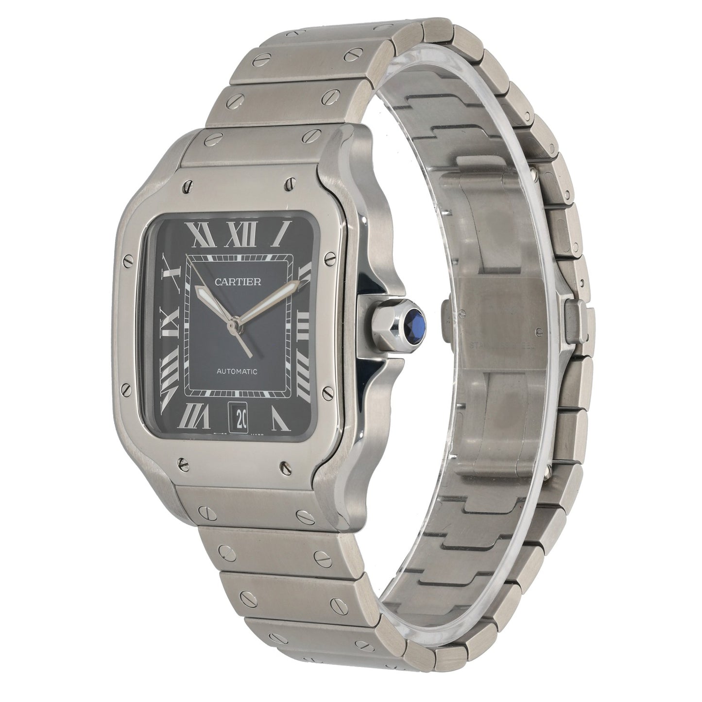 Cartier Santos De Cartier WSSA0030 39.8mm Stainless Steel Watch