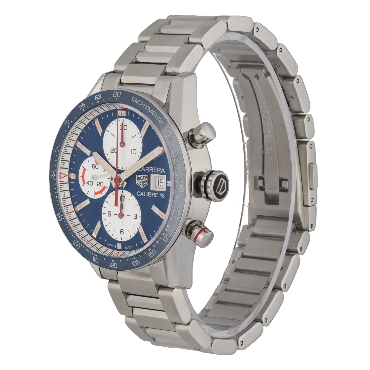 Tag Heuer Carrera CV201AR 0 41mm Stainless Steel Watch H T