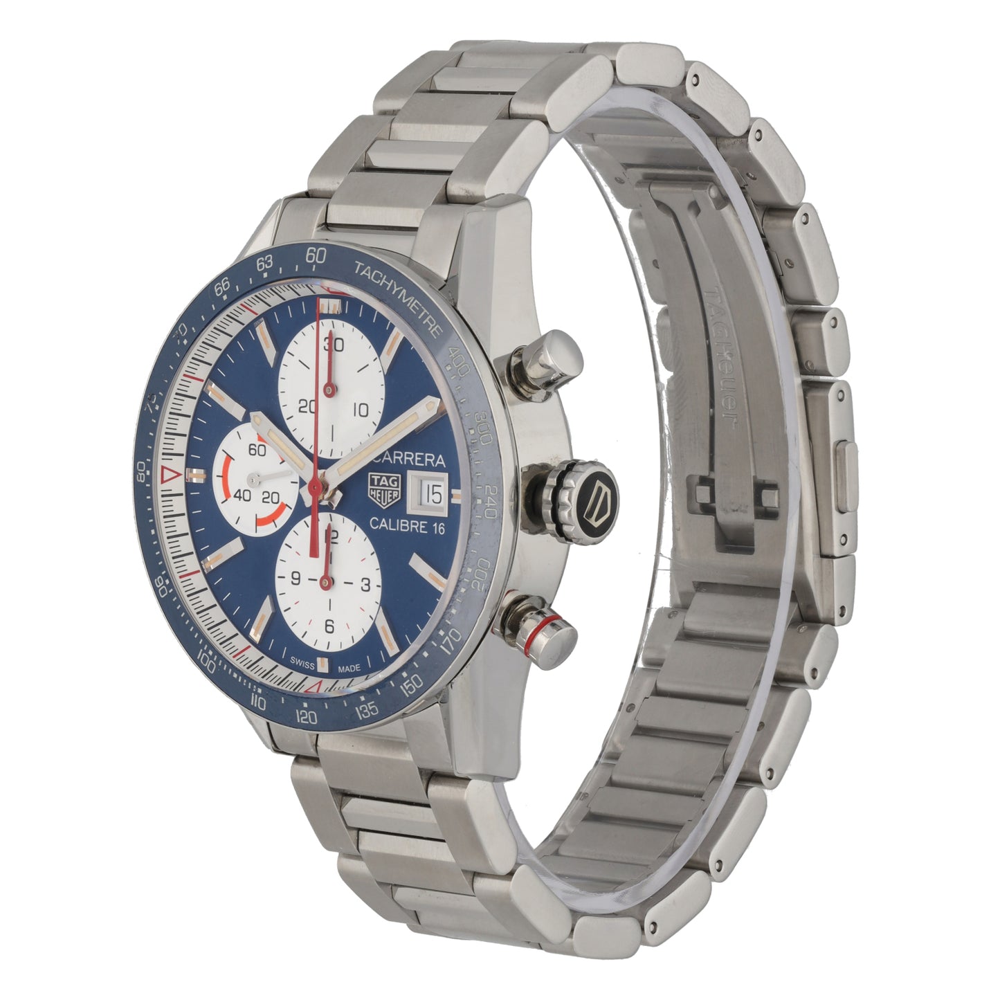 Tag Heuer Carrera CV201AR-0 41mm Stainless Steel Watch